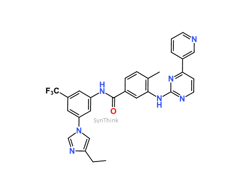 CAS No.:  21195813-24-1 - Nilotinib Ethylimidazole Analog