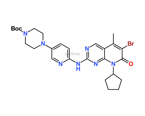 CAS No.: 571188-82-4 - 6-Desacetyl-6-bromo-N-Boc Palbociclib