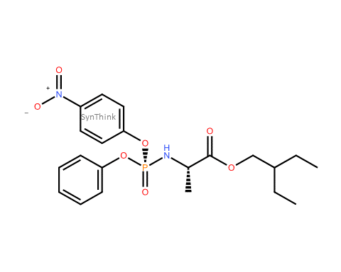 CAS No.: 1354823-37-2 - (4-Nitrophenoxy)phenoxyphosphinyl}-. 2-ethylbutyl ester Remdesivir Impurity