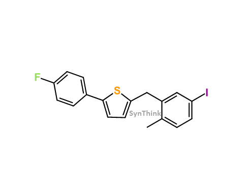 CAS No.: 898566-17-1 - 2-(4-Fluorophenyl)-5-[(5-iodo-2-methylphenyl)methyl]thiophene