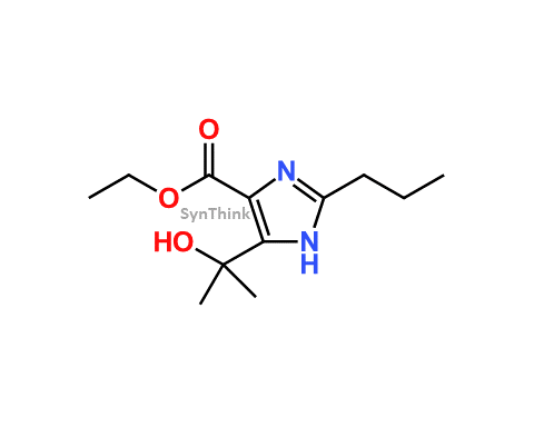 CAS No.: 144689-93-0 - 4-(1-Hydroxy-1-methylethyl)-2-propyl-1H-imidazole-5-carboxylic Acid Ethyl Ester