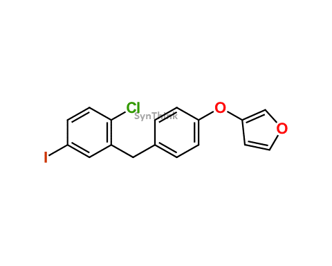 CAS No.: 915095-94-2 - (3S)-3-[4-[(2-Chloro-5-iodophenyl)methyl]phenoxy]tetrahydrofuran
