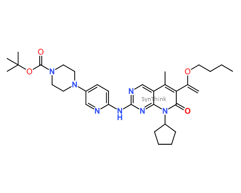 CAS No.: 866084-31-3 - Tert-butyl 4-(6-((6-(1-butoxyvinyl)-8-cyclopentyl-5-methyl-7-oxo-7