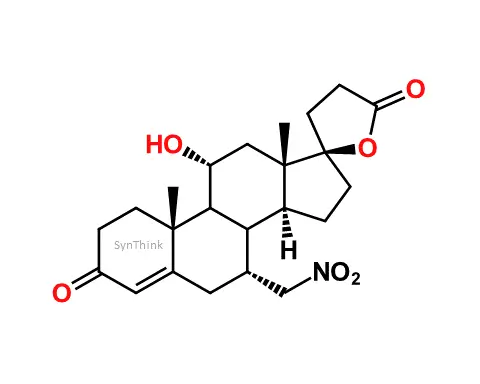 CAS No.: NA - Eplerenone 11-alpha-Hydroxy Nitroethyl Impurity
