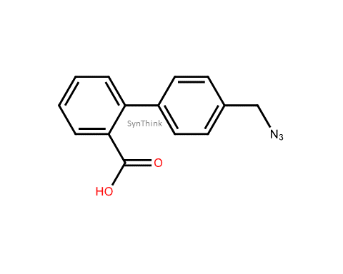 CAS No.: NA - 4'-(azidomethyl)biphenyl-2-carboxylic acid; Losartan Impurity 10