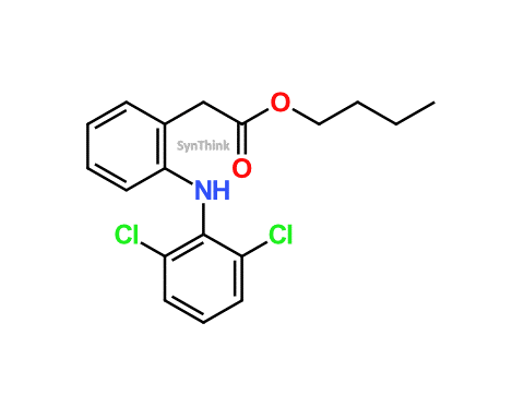 CAS No.: NA - Diclofenac n-butyl ester