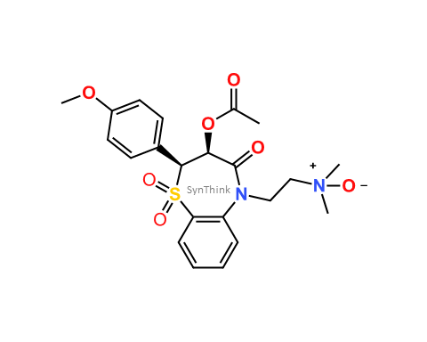 CAS No.: NA - Diltiazem Sulfone N-Oxide; Diltiazem Sulphone-N-oxide
