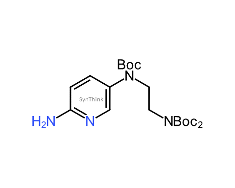 CAS No.: NA - Tert-butyl (6-aminopyridin-3-yl)(2-(bis(tert-butoxycarbonyl)amino)ethyl)carbamate