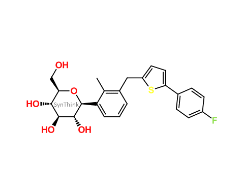 CAS No.: 2161394-95-0 - Canagliflozin 2-Methylphenyl Impurity