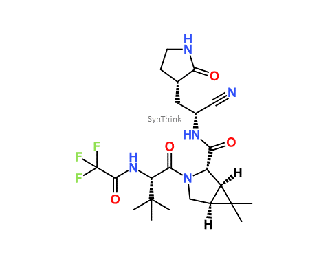 CAS No.: 2755812-41-8 - Nirmatrelvir R-isomer(CN) Impurity