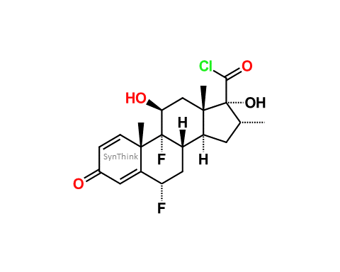 CAS No.: NA - Fluticasone 17-Chlorocarbonyl Impurity