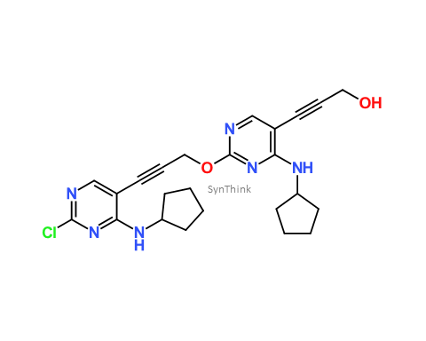 CAS No.: NA - 3-(2-((3-(2-chloro-4-(cyclopentylamino)pyrimidin-5-yl)prop-2-yn-1-yl)oxy)-4-(cyclopentylamino)pyrimidin-5-yl)prop-2-yn-1-ol