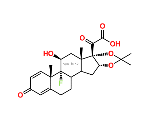 CAS No.: 53962-41-7 - 21-Carboxylic Acid Triamcinolone Acetonide