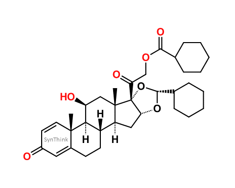 CAS No.: 1005416-98-7 - Ciclesonide 21-Cyclohexanoyl Analog