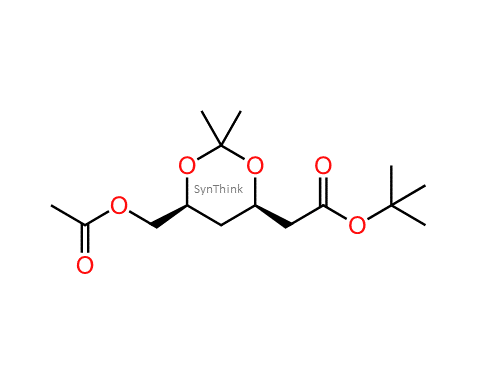 CAS No.: 154026-95-6 - Tert-butyl 2-((4R,6S)-6-(acetoxymethyl)-2,2-dimethyl-1,3-dioxan-4-yl)acetate