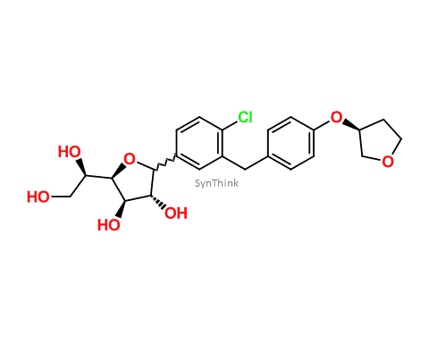 CAS No.: 1620758-31-7+1620758-32-8 - Empagliflozin R/S-Furanose
