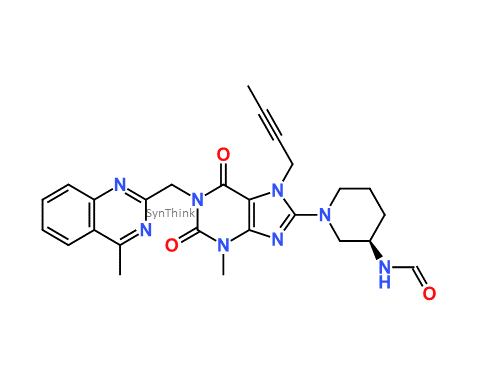 CAS No.: 2137744-33-1 - Linagliptin N-Formyl Impurity