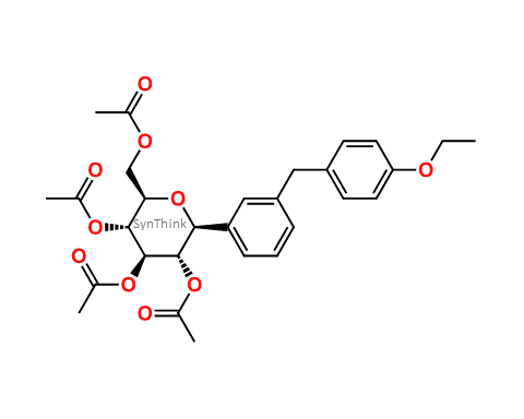 CAS No.: 2437569-58-7 - Tetraacetate Deschloro Dapagliflozin