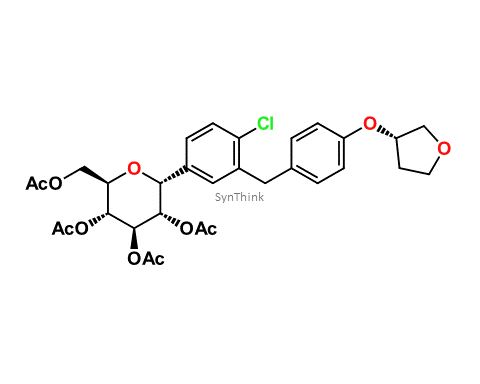 CAS No.:  - 1-Alpha 3-Epi Tetraacetate Empagliflozin