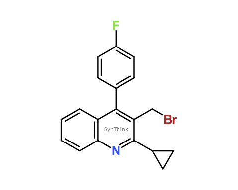 CAS No.: 154057-56-4 - 3-(Bromomethyl)-2-cyclopropyl-4-(4-fluorophenyl)quinoline