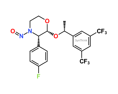CAS No.:  - Fosaprepitant (Morpholine Nitroso Intermediate)