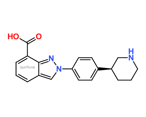 CAS No.: 1476777-06-6 - Niraparib carboxylic acid metabolite M1