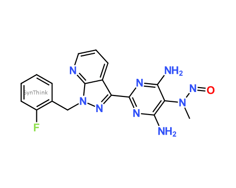 CAS No.:  - Riociguat N-Nitroso Des Formyl Impurity