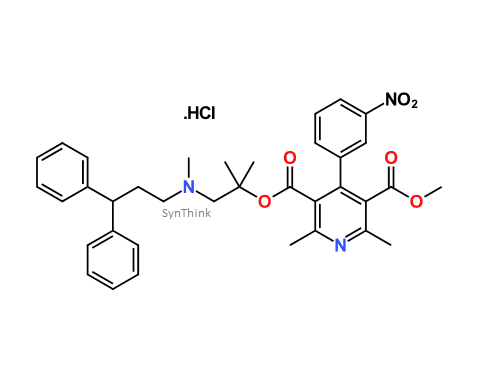 CAS No.: 887769-34-8 (free base) - Lercanidipine EP Impurity C