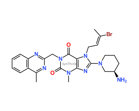 CAS No.: 1446263-39-3 - Linagliptin Bromo Impurity