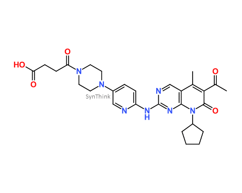 CAS No.: 1974279-21-4 - Palbociclib Succinic Acid Adduct