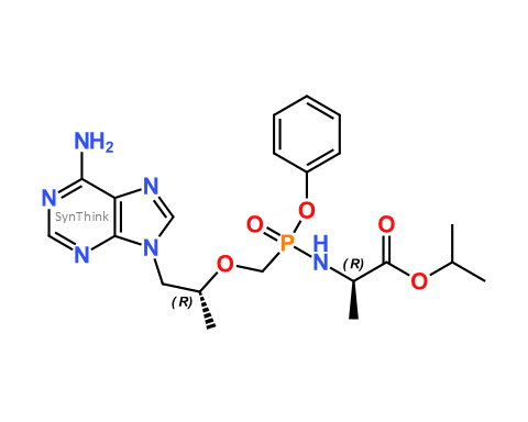 CAS No.: - Tenofovir Alafenamide Racemic D Isomer