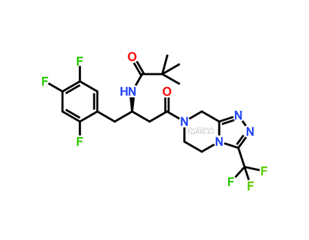 N-butanoyl-Sitagliptin