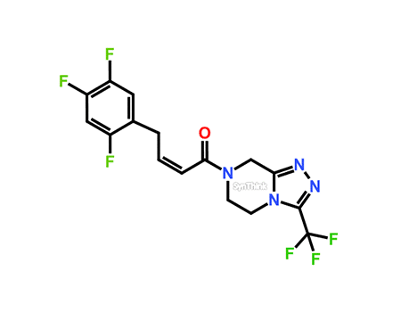 2Z-1-56-Dihydro-3-trifluoromethyl-124-triazolo43-apyrazin-78H-yl-4-245-trifluorophenyl-2-buten-1-one
