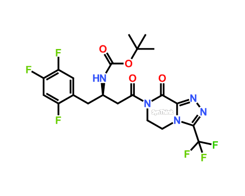 N-Boc-Oxo-Sitagliptin-Impurity