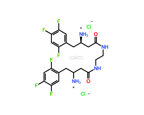 NN-ethane-12-diylbis3-amino-4-245-trifluorophenylbutanamidedihydrochloride
