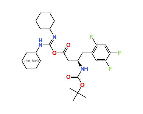 RE-R-3-tert-butoxycarbonylamino-4-245-trifluorophenylbutanoic-E-NN-dicyclohexylcarbamimidic-anhydride