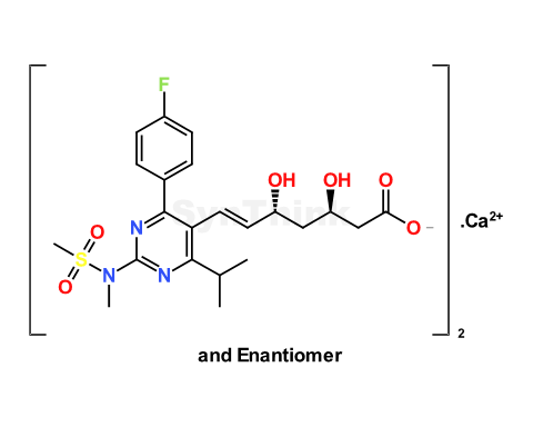 Rosuvastatin EP Impurity B | 1007871-86-4; 1094100-06-7 (acid) | Rosuvastatin