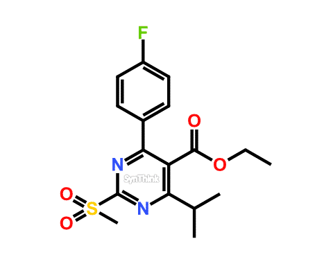 Ethyl-4-4-Fluorophenyl-6-isopropyl-2-methylsulfonylpyrimidine-5-carboxylate