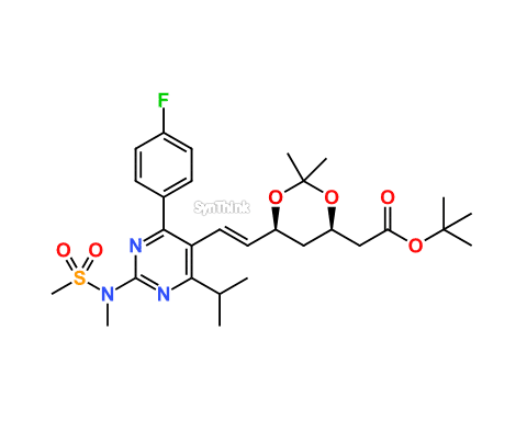 Rosuvastatin-EP-Impurity-F-Rosuvastatin-Acetonide-tert-Butyl-Ester