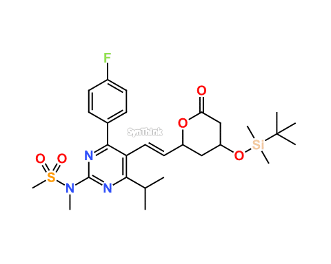 5-O-tert-Butyldimethylsilyl-Rosuvastatin-Lactone