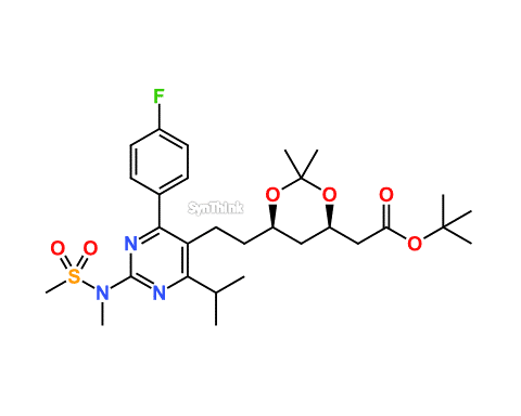 67-Dihydro-Rosuvastatin-Acetonide-tert-Butyl-Ester