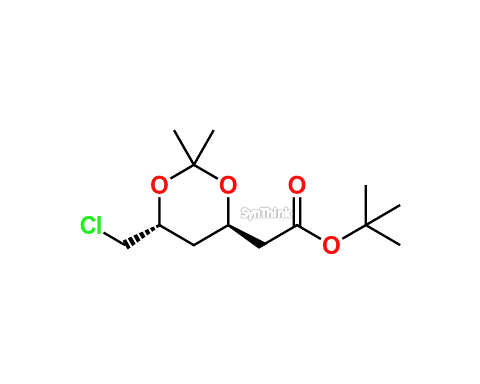 tert-Butyl-2-4R6R-6-chloromethyl-22-dimethyl-1.3-dioxan-4-ylacetate