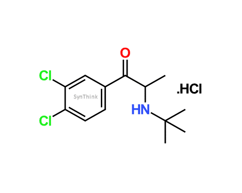 2-tert-Butylamino-3′4′-dichloropropiophenone-Hydrochloride