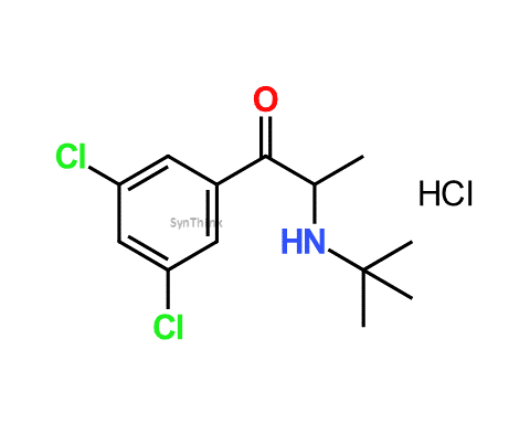 2-tert-Butylamino-3′5′-dichloropropiophenone-Hydrochloride