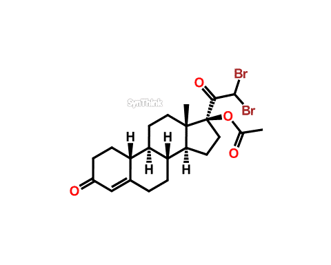 17-Desethynyl-17-Dibromomethylaceto-norethindrone-Acetate