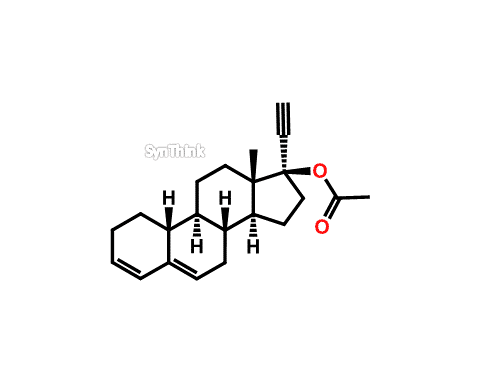 17α-Ethinyl-17β-acetoxy-35-estradiene