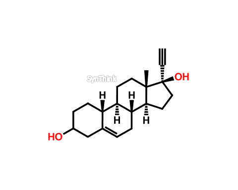 17α-19-Norpregn-5-en-20-yne-317-diol