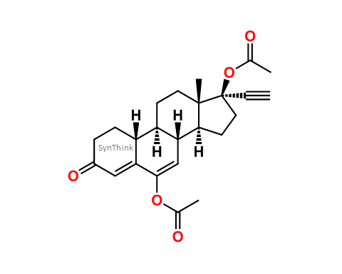 8R9S10R13S14S17R-17-ethynyl-13-methyl-3-oxo-23891011121314151617-dodecahydro-1H-cyclopentaaphenanthrene-617-diyl-diace