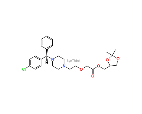 Cetirizine-22-Dimethyl-13-dioxolan-4-ylmethyl-ester