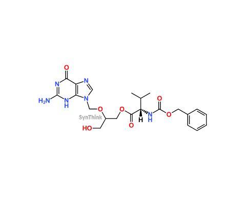 N-Carbobenzyloxy-L-valinyl-ganciclovir